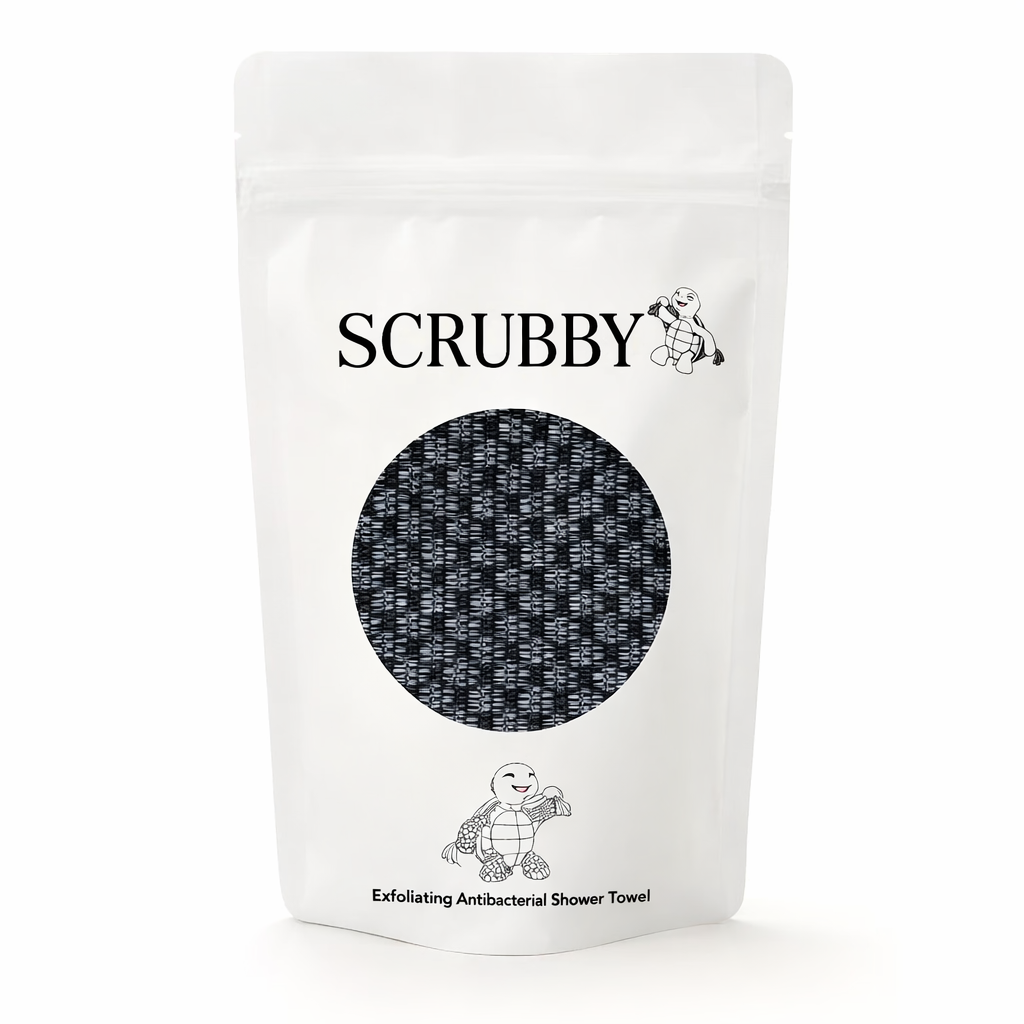 Scrubby – Eksfolierende Antibakteriell Dusjhåndduk